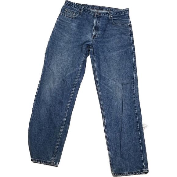 VintageLevi men’s jeans 38/34, straight leg, heavy duty work jeans - Picture 3 of 5